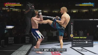 Tj Dillashaw dominating Canelo Alvarez