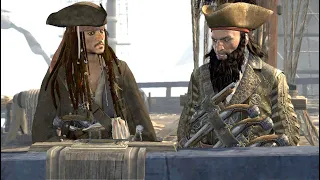 Captain Jack Sparrow Saves Blackbeard & Defeats MOW Ship (Mod) AC Black Flag