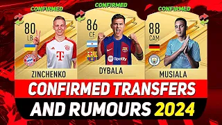 NEW CONFIRMED TRANSFERS & RUMOURS! 💰😳 ft. MUSIALA, DYBALA, ZINCHENKO...etc