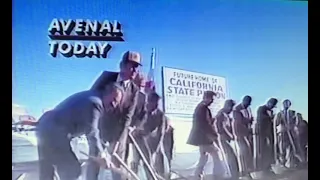 1986 News clip of Avenal State Prison groundbreaking (Channel 26)