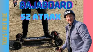 Tom's first ride on the BajaBoard S2 Atrax