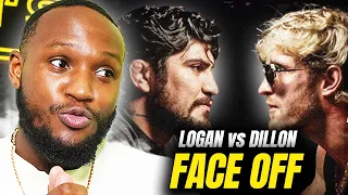 Viddal Riley Reacts Logan Paul vs Dillon Danis Face Off!!