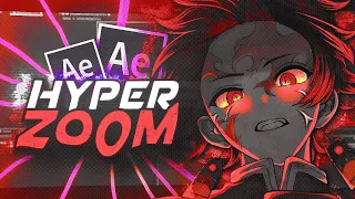 Hyper Zoom - After Effects Tutorial AMV
