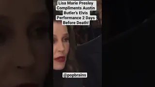 Lisa Marie Presley Praises Austin Butler 2 Days Before Death! #shorts #austinbutler #elvis