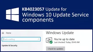 Windows 10 update KB4023057 rolling out again to prepare PCs for future updates