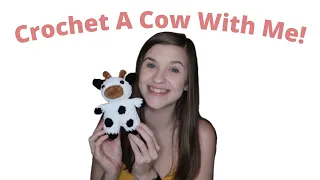 Crochet a Cow With Me | Free Cow Crochet Pattern!!