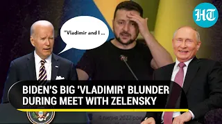 Putin On Biden's Mind? U.S President's 'Vladimir' Gaffe At NATO Triggers Trolling | Watch
