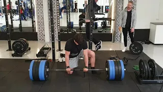 230 KG DEADLIFT TRIPLE AT 15 YEARS OLD