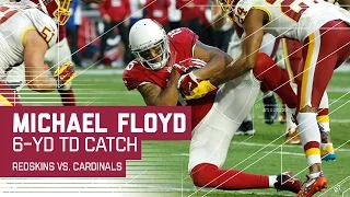 Kirk Cousins Gets Strip Sacked & Sets Up Michael Floyd's TD! | Redskins vs. Cardinals | NFL