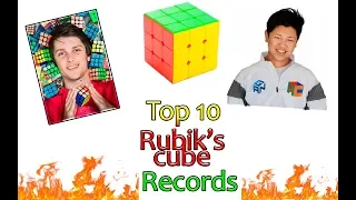 Rubik's cube top best 10 solves 2019 | fastest solves ever