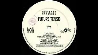 Future Tense - Tension 1992 RAVE/TECHNO/EARLY HARDCORE