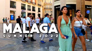 Malaga City Spain Beautiful City and People Summer 2022 July Update Costa del Sol | Andalucía [4K]
