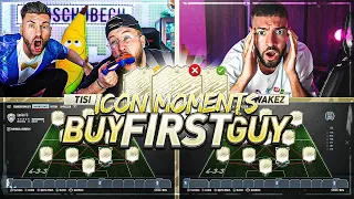 FIFA 20: FULL PRIME ICON MOMENTS Buy First Guy VS Wakez 🔥😱DUMME IDEE .. ☠️