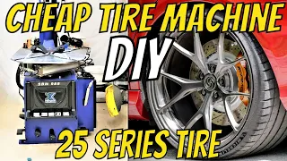 25 Series VS Chinese TIRE MACHINE    ~~~New e63 wheels! ~~