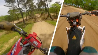 Roulage avec la 125 et la 250 à Mont-de-Marsan !!!