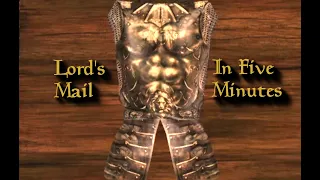 The BEST armor in The Elder Scrolls III: Morrowind at Level 1! - 5 Minute Morrowind: The Lord's Mail