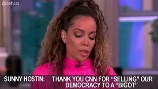 Sunny Hostin, Co-Host of The View, Calls Out CNN For Giving Trump "A Bigot" A Platform