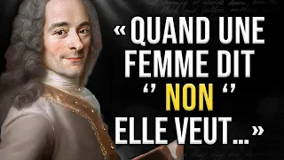 Citations de Voltaire qu'il vaut mieux connaître étant jeune pour ne pas le regretter plus tard