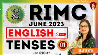 RIMC June 2023 | RIMC Online Coaching | English Tenses | RIMC Online Classes | Patna | Jaipur