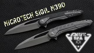 Microtech Sigil M390 от Green Thorn - ПРОСТО БОМБИЧЕСКИЙ СКЛАДНОЙ EDC НОЖ / Knife SPA