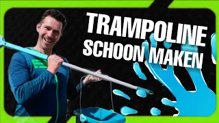 HOE MAAK JE EEN TRAMPOLINE SCHOON? I EXTRA TUTORIAL