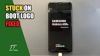 Samsung Galaxy A50s Stuck on Boot Logo Fixed Tutorial | Tech Tomer