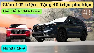 ✅Honda CRV 2024 Giá lăn bánh ra biển trước dịp 30/04 - 1/5 | Giảm tiền mặt và tặng phụ kiện Tháng 4