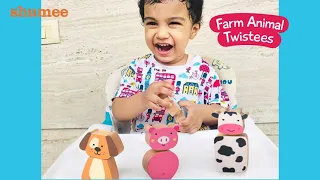 Wooden Twistees for kids l shumee toys