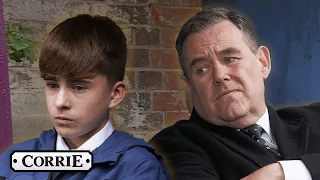 George Gives Liam Some Important Life Advice | Coronation Street