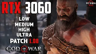 God of War | Patch 1.08 |  RTX 3060 Laptop + Ryzen 7 5800H | Asus TUF A15 2021 | 1080p All Settings