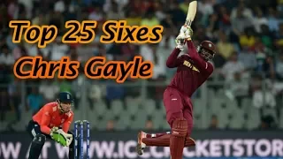 Top 25 Biggest Sixes Of Chris Gayle