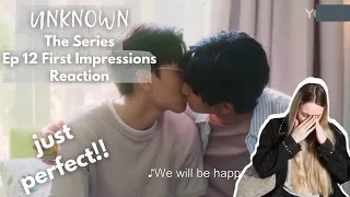 SUCH A WONDERFUL END!!! UNKNOWN [關於未知的我們 ] Taiwanese BL Ep 12 First Impressions Reaction /Commentary