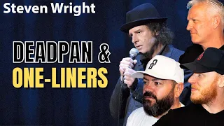 Steven Wright - Deadpan & One-Liners REACTION!! | OFFICE BLOKES REACT!!