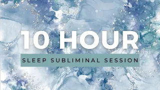 Stop Stress & Relax - (10 Hour) River Sound - Sleep Subliminal - Minds in Unison