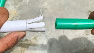 Why Didn't I Know This Trick Before! How To Connect A Water Hose To A Pvc Pipe Without Using Glue