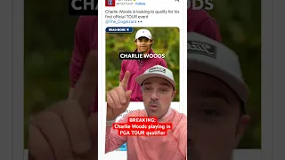 Charlie Woods playing in a PGA TOUR Event?! #golf
