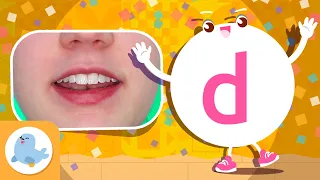 Phonics for Kids 🗣 The /d/ Sound 🐶 Phonics in English  🛴