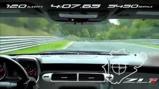 2012 Camaro ZL1 laps Nürburgring in 7:41:27