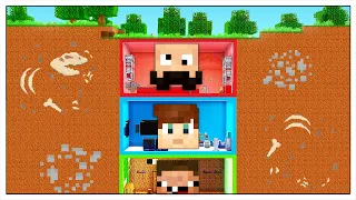 SCAVIAMO IL BUNKER DEGLI YOUTUBERS SOTTO TERRA! - Minecraft ITA