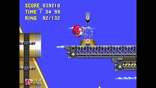 Sonic the Hedgehog Delta 40MB Sky Fortress Zone/Wing Fortress Zone (with Knuckles and Tails)