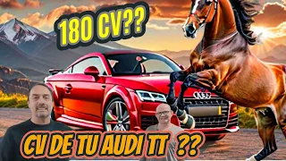 Cuantos caballos tiene tu AUDI TT ??