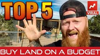 How to buy off the grid LAND on a BUDGET | Homesteading Off The Grid