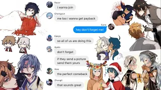 Christmas prank on the top || Genshin Impact Chat