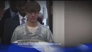Judge formally sentences Dylann Roof to death