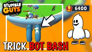 OP Trick Bot Bash 🔥🤯 | Winning 6400 CROWN | Stumble Guys