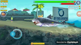 Играю в Hungry Shark Evolution