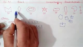 Chapter:3 (Intro)  Ex.3.1 (Q.1,2) Understanding Quadrilaterals | Ncert Maths Class 8 | Cbse