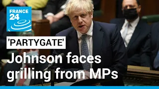 Boris Johnson faces grilling from MPs as UK braces for 'partygate' report • FRANCE 24 English