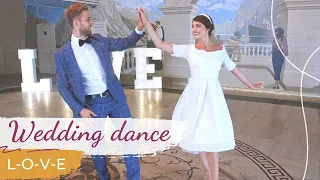 LOVE - Nat King Cole 💓 Wedding Dance ONLINE | First Dance Choreography | Frank Sinatra LOVE