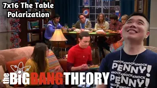 The Big Bang Theory 7x16- The Table Polarization Reaction!